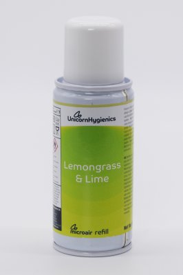 Unicorn Hygienics Lemongrass & Lime 100 ml (Náplň do osvěžovače vzduchu MicroAir s vůní Citrónu)