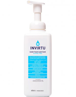 Byotrol Invirtu 600 ml (Dezinfekční pěna na ruce s prokazatelnou účinností proti koronaviru Covid-19