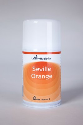 Unicorn Hygienics Sevilla Orange 265 ml (Náplň do osvěžovače vzduchu Puress s vůní Středozemí)