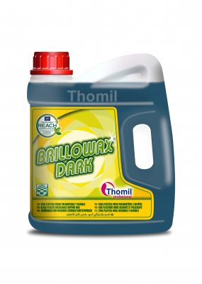 Thomil Brillowax Dark 4 l (Samolešticí černá disperze na bázi vysoce kvalitních vosků a polymerů)
